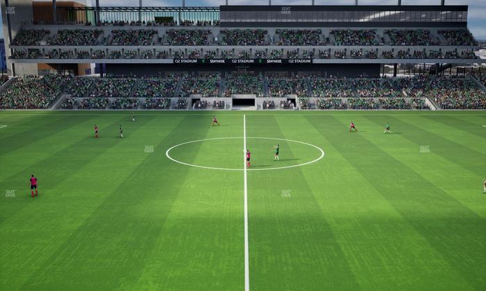 Q2 Stadium - Section 232 Seat View