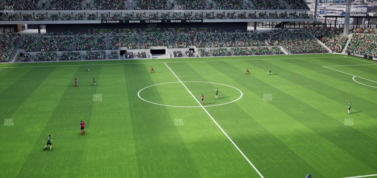 Q2 Stadium - Section 233 Seat View