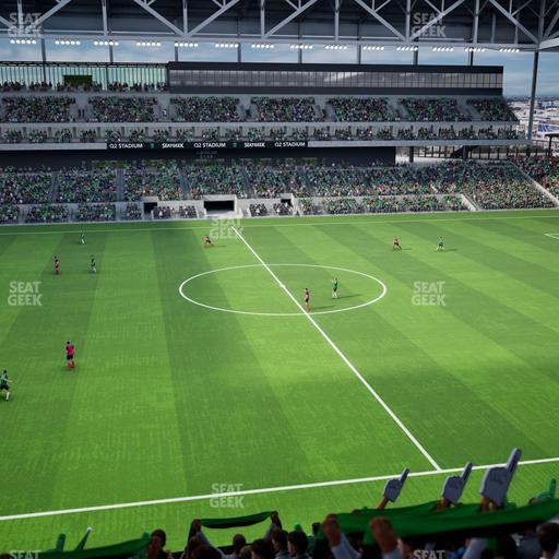 Q2 Stadium - Section 233 Seat View