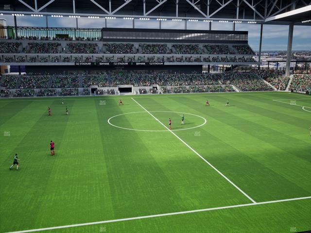 Q2 Stadium - Section 233 Seat View