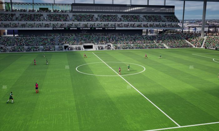 Q2 Stadium - Section 233 Seat View