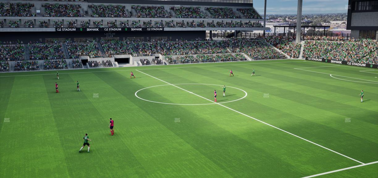 Q2 Stadium - Section 234 Seat View