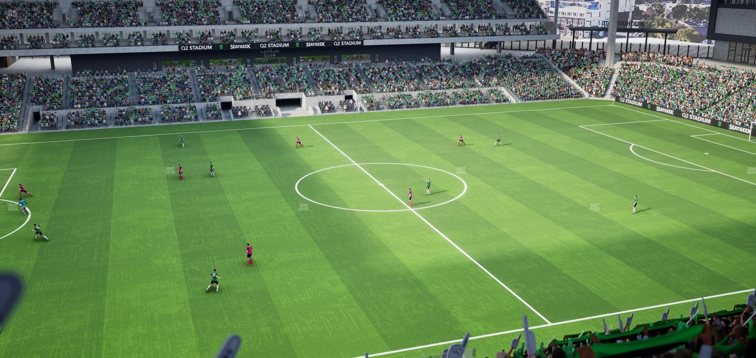 Q2 Stadium - Section 234 Seat View