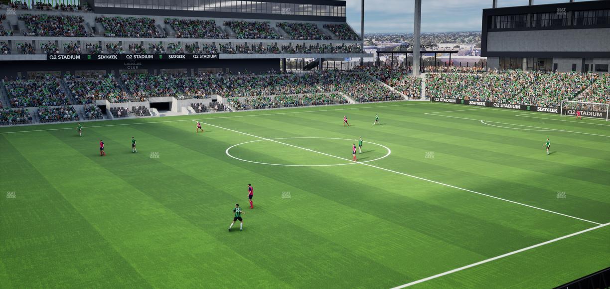 Q2 Stadium - Section 235 Seat View