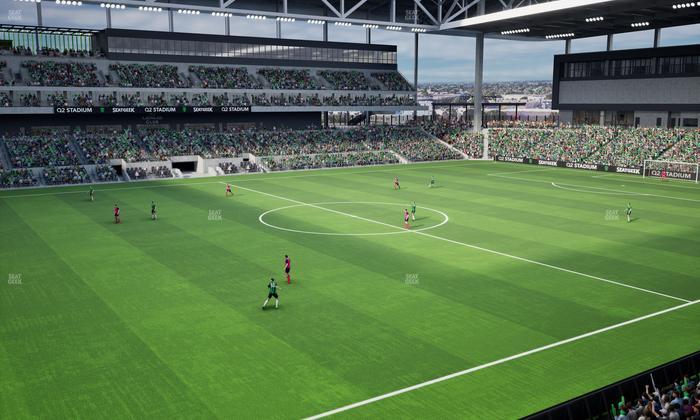 Q2 Stadium - Section 235 Seat View