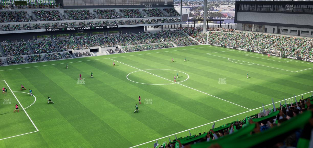 Q2 Stadium - Section 236 Seat View