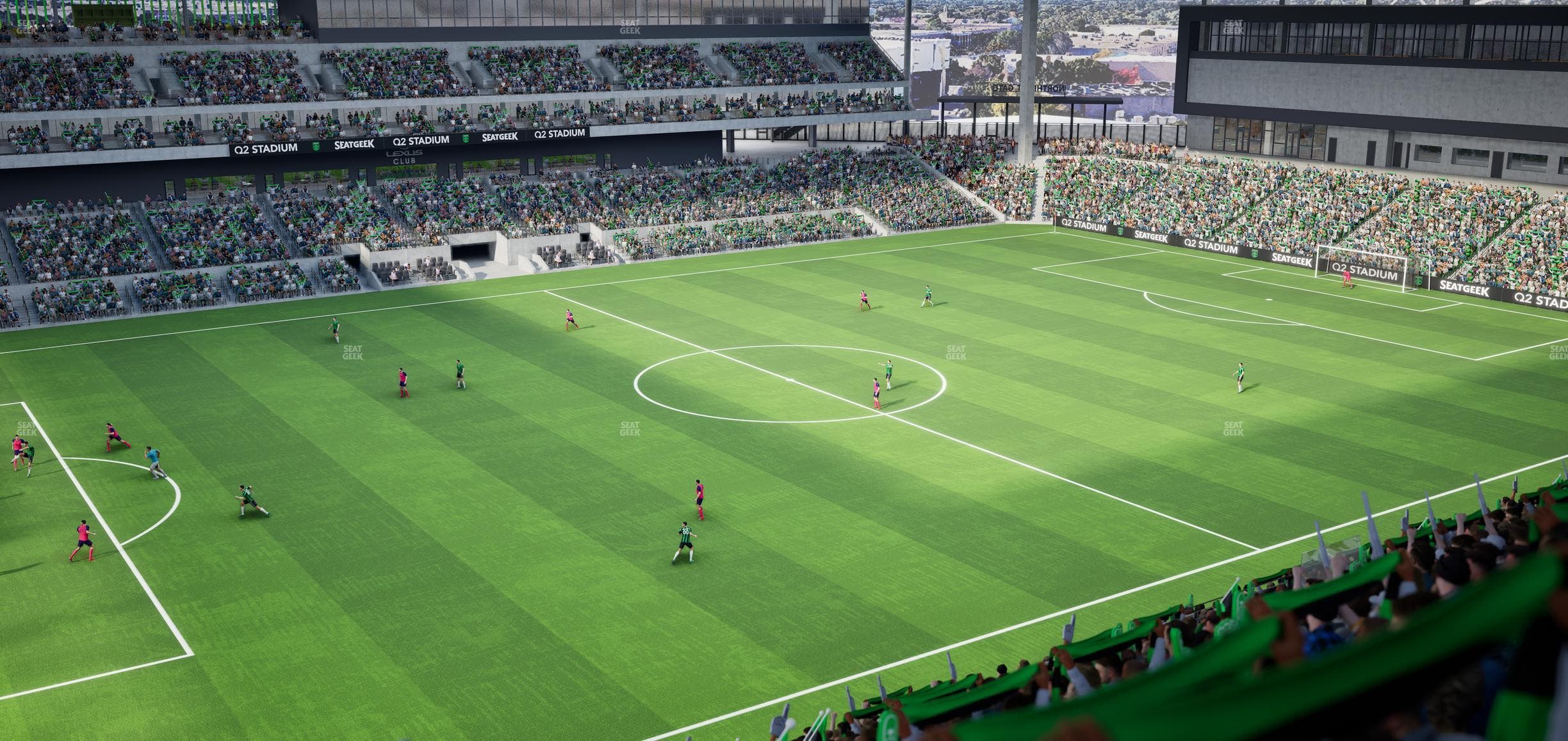 Q2 Stadium - Section 236 Seat View