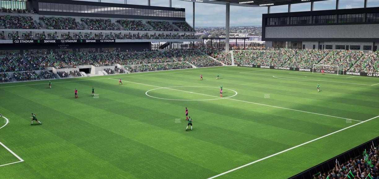 Q2 Stadium - Section 236 Seat View