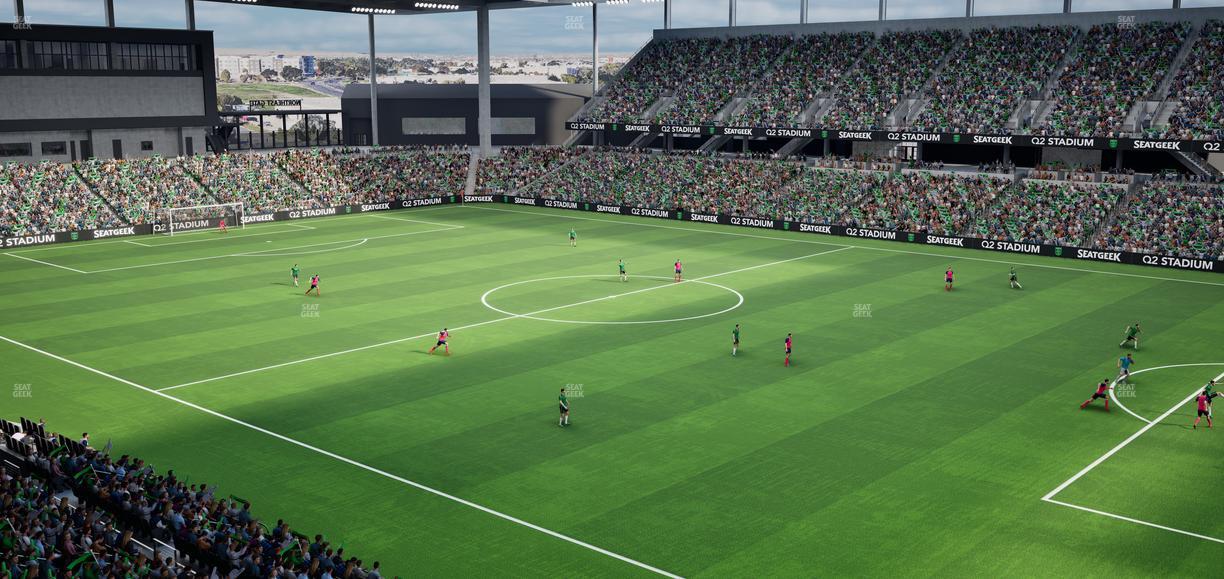 Q2 Stadium - Section Austin Telco Terrace 309 Seat View