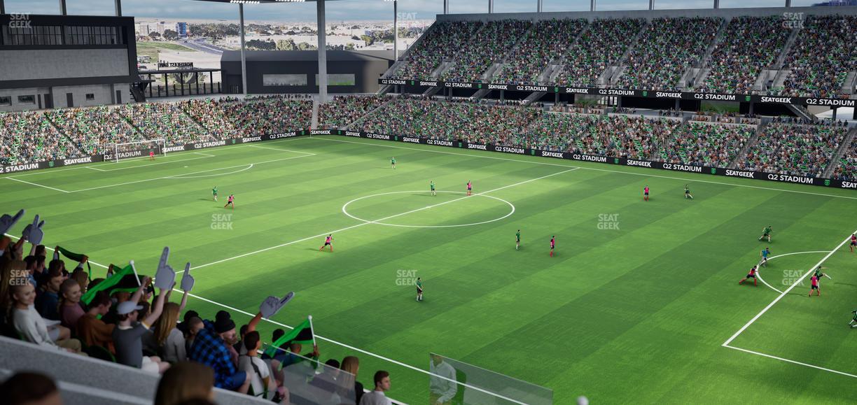 Q2 Stadium - Section Austin Telco Terrace 309 Seat View