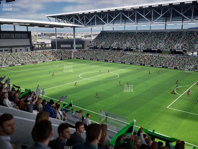 Q2 Stadium - Section Austin Telco Terrace 309 Seat View