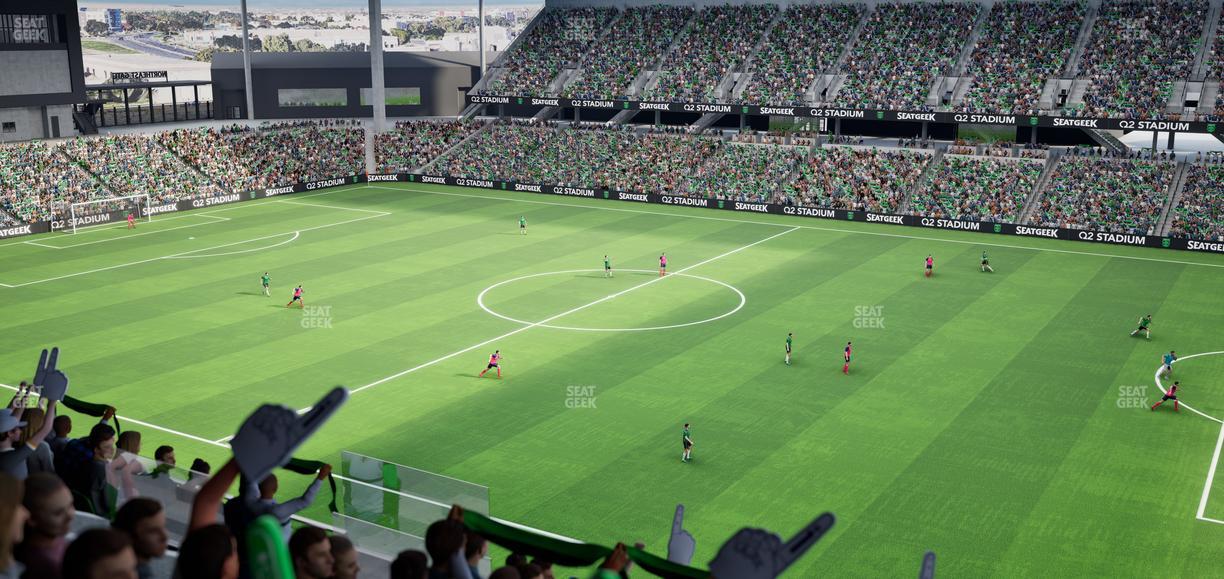 Q2 Stadium - Section Austin Telco Terrace 310 Seat View
