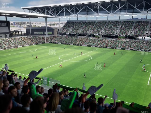 Q2 Stadium - Section Austin Telco Terrace 310 Seat View