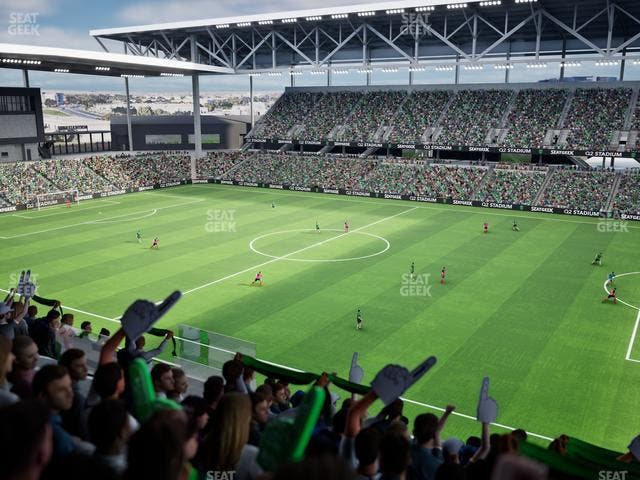 Q2 Stadium - Section Austin Telco Terrace 310 Seat View