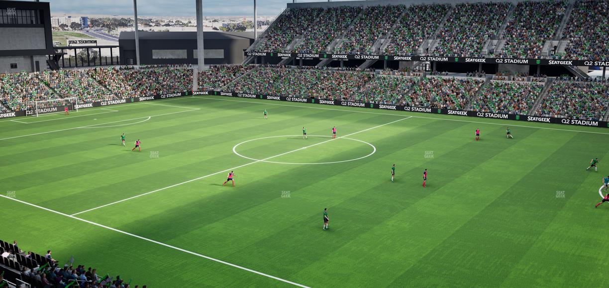 Q2 Stadium - Section Austin Telco Terrace 310 Seat View