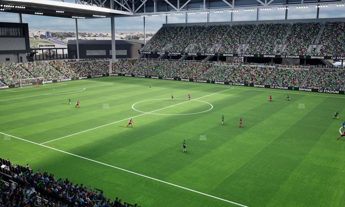 Q2 Stadium - Section Austin Telco Terrace 310 Seat View