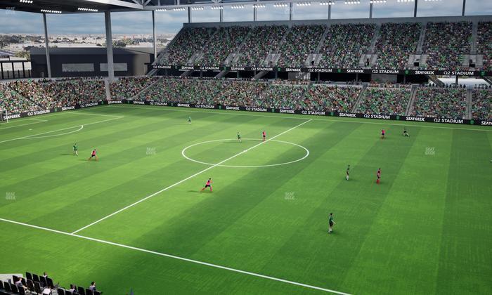 Q2 Stadium - Section Austin Telco Terrace 311 Seat View