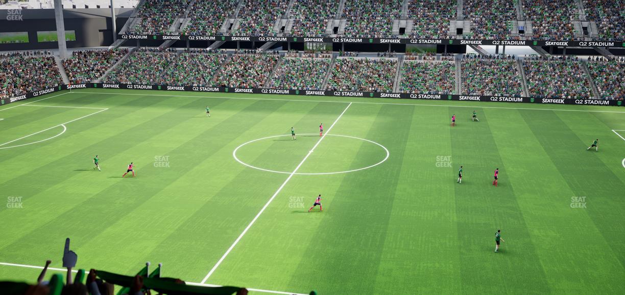 Q2 Stadium - Section Austin Telco Terrace 312 Seat View