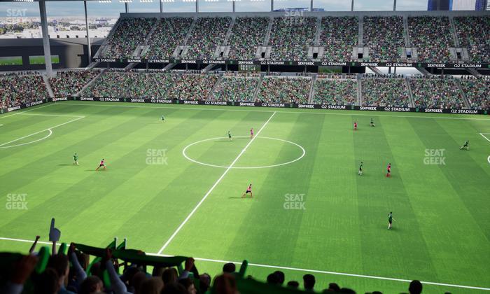 Q2 Stadium - Section Austin Telco Terrace 312 Seat View