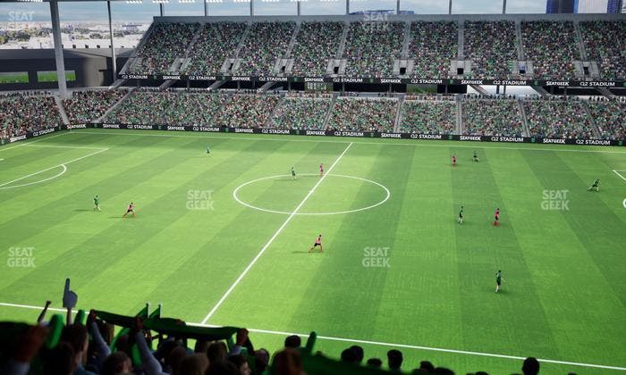 Q2 Stadium - Section Austin Telco Terrace 312 Seat View