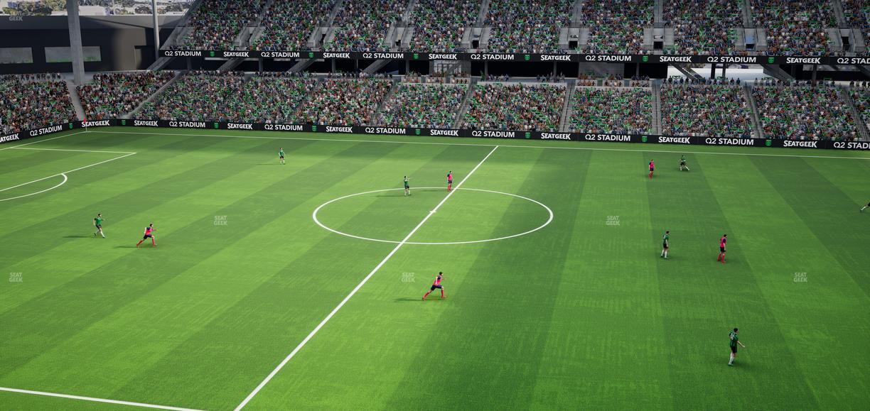 Q2 Stadium - Section Austin Telco Terrace 312 Seat View