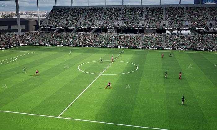 Q2 Stadium - Section Austin Telco Terrace 312 Seat View