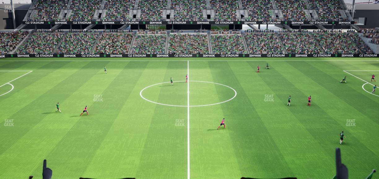Q2 Stadium - Section Austin Telco Terrace 313 Seat View