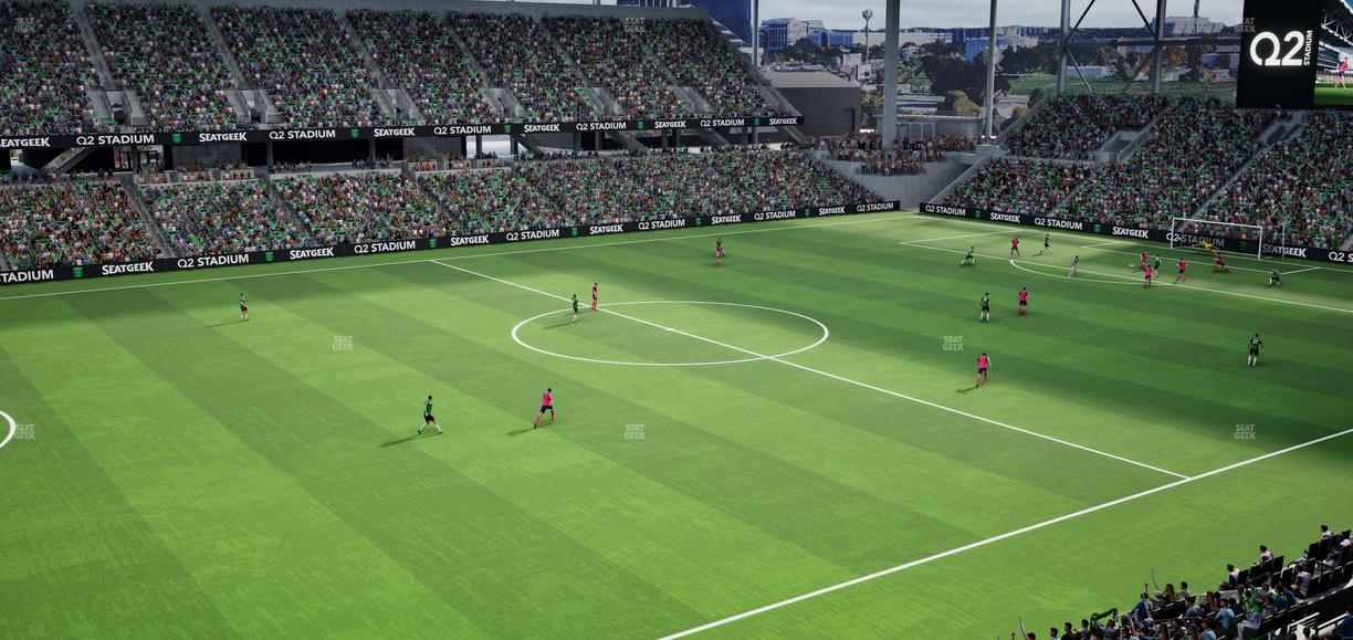 Q2 Stadium - Section Austin Telco Terrace 316 Seat View
