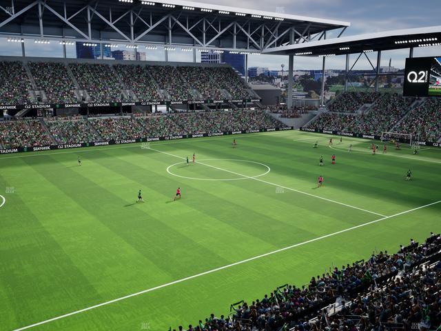 Q2 Stadium - Section Austin Telco Terrace 316 Seat View