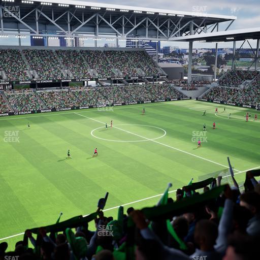 Q2 Stadium - Section Austin Telco Terrace 316 Seat View