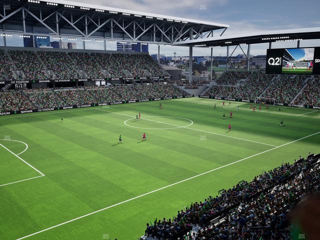 Q2 Stadium - Section Austin Telco Terrace 317 Seat View