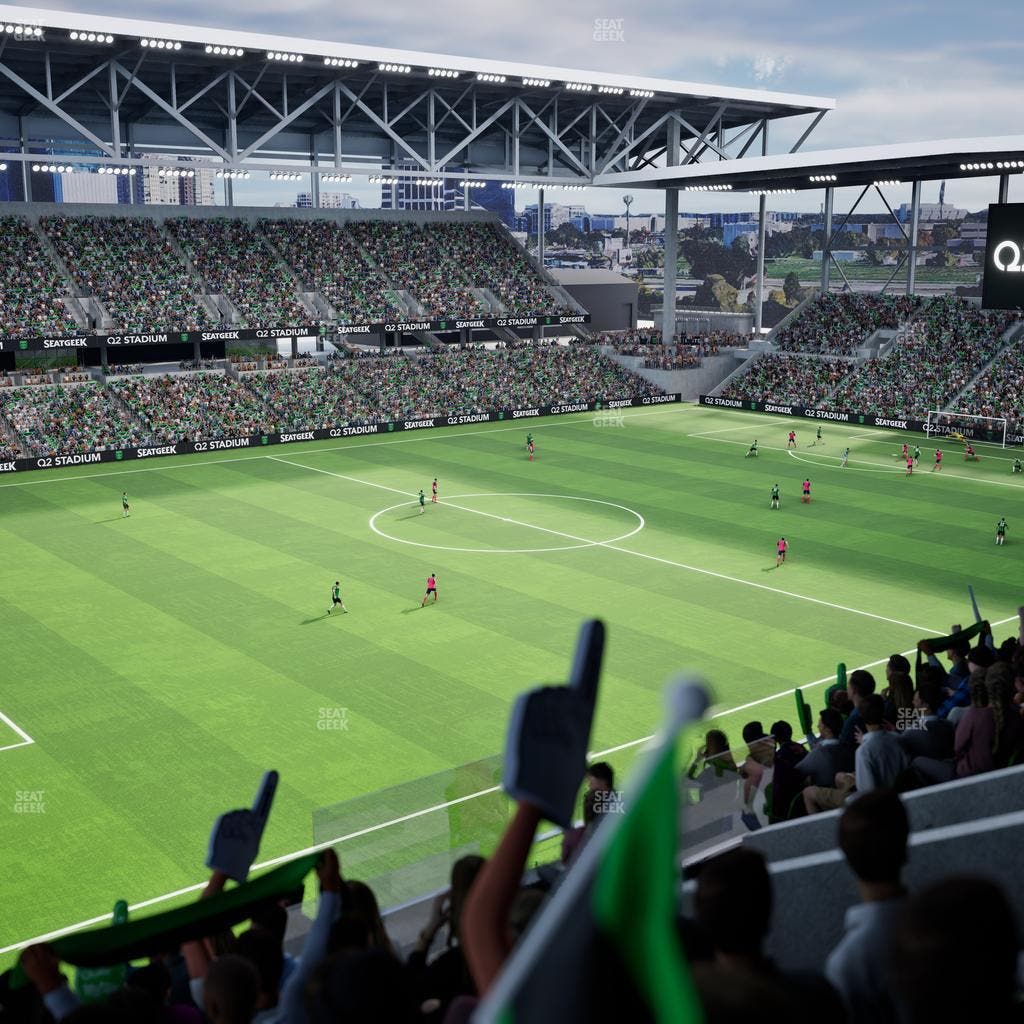 Q2 Stadium - Section Austin Telco Terrace 317 Seat View