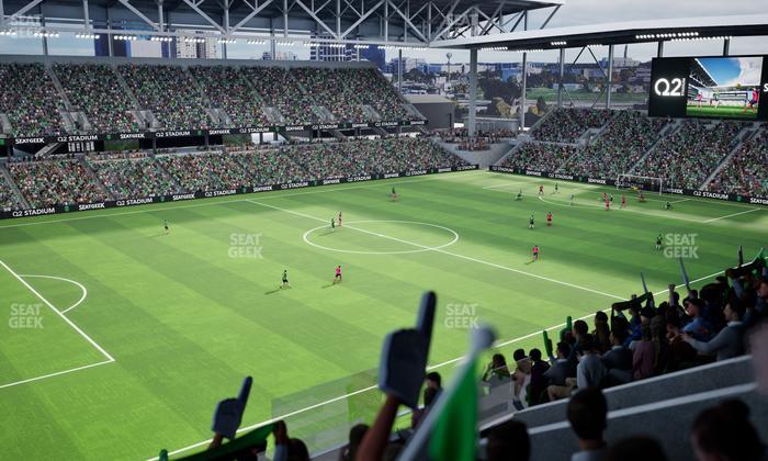 Q2 Stadium - Section Austin Telco Terrace 317 Seat View