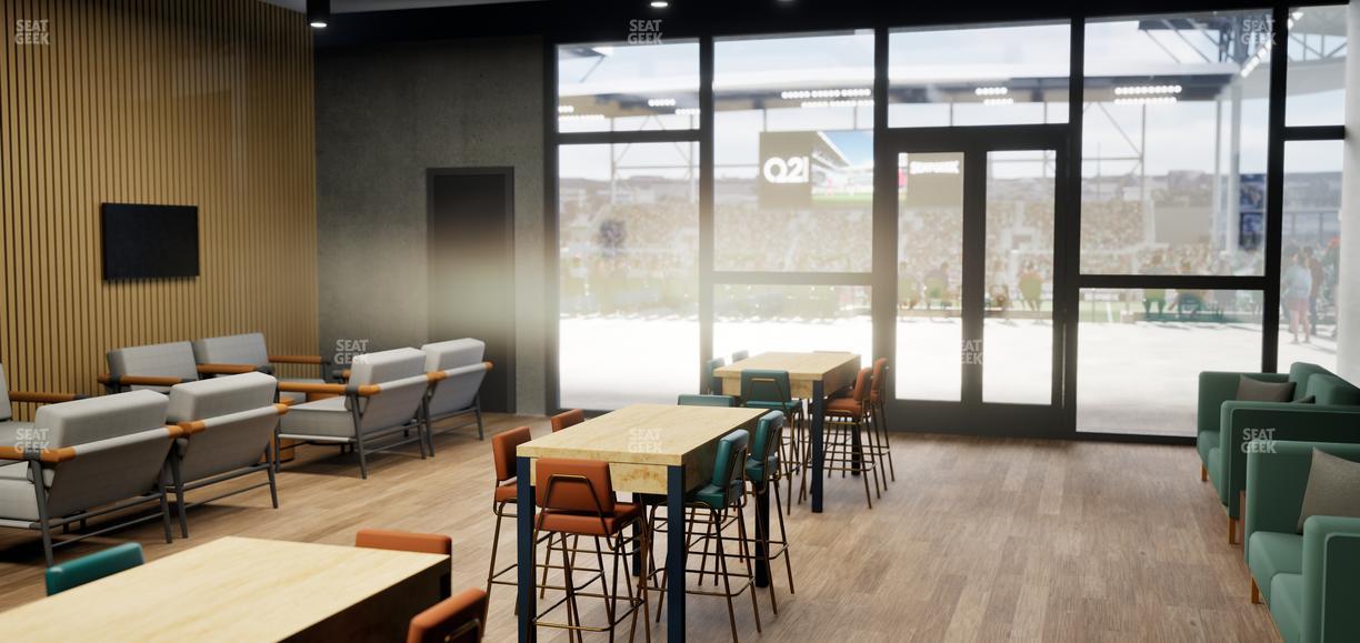 Q2 Stadium - Section Conference Room 1 Seat View