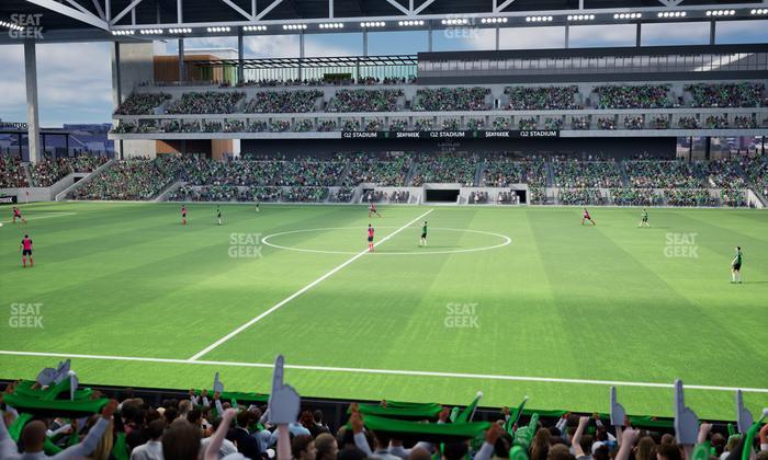 Q2 Stadium - Section East Club 131 Seat View