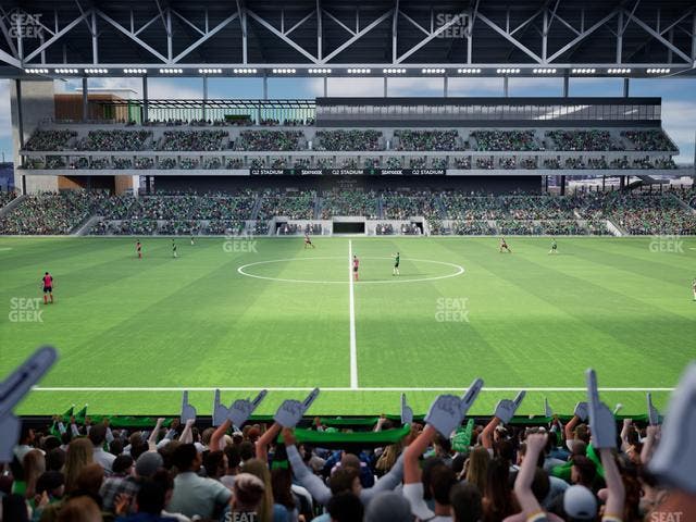 Q2 Stadium - Section East Club 132 Seat View