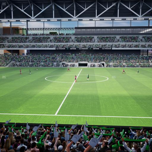 Q2 Stadium - Section East Club 132 Seat View