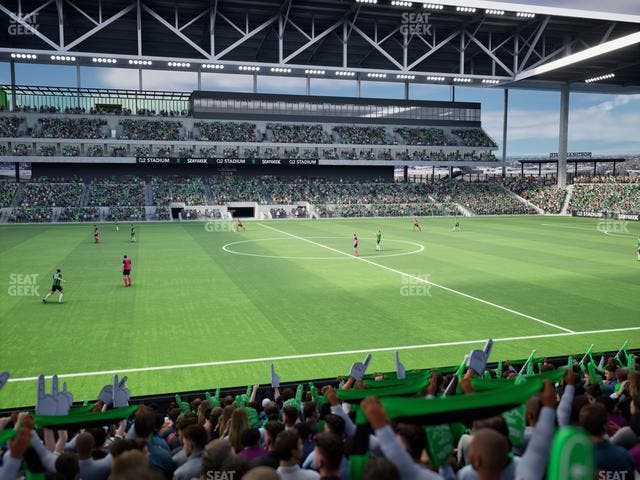 Q2 Stadium - Section East Club 133 Seat View