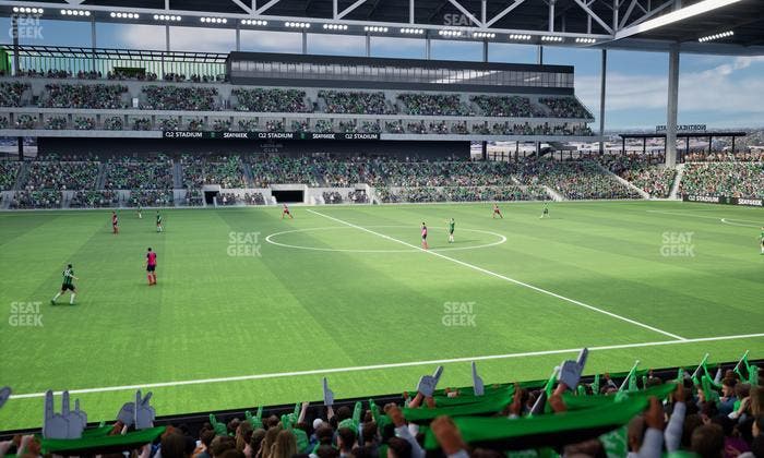 Q2 Stadium - Section East Club 133 Seat View