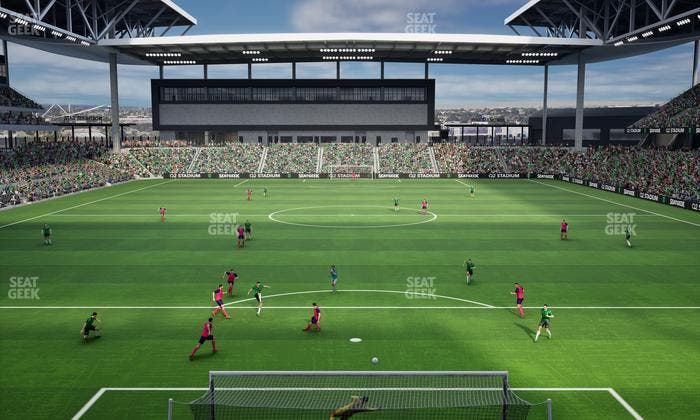 Q2 Stadium - Section Ga Supporter Seat View