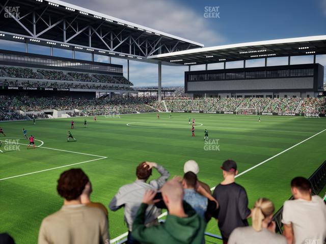 Q2 Stadium - Section Jabil Cloud Corner 1 A Seat View