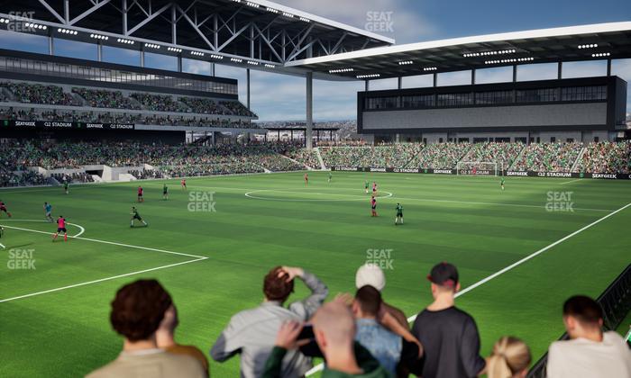 Q2 Stadium - Section Jabil Cloud Corner 1 A Seat View