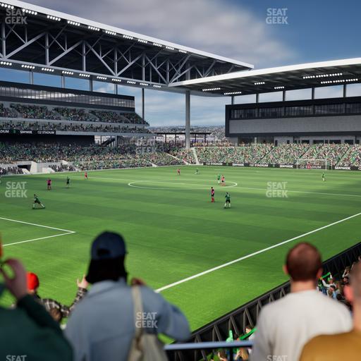 Q2 Stadium - Section Jabil Cloud Corner 2 A Seat View