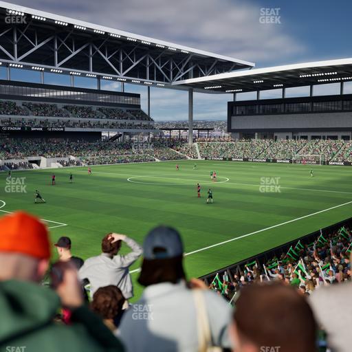 Q2 Stadium - Section Jabil Cloud Corner 3 A Seat View