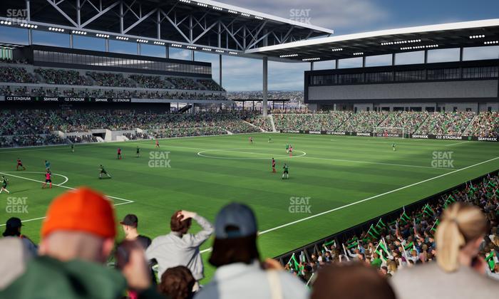 Q2 Stadium - Section Jabil Cloud Corner 3 A Seat View