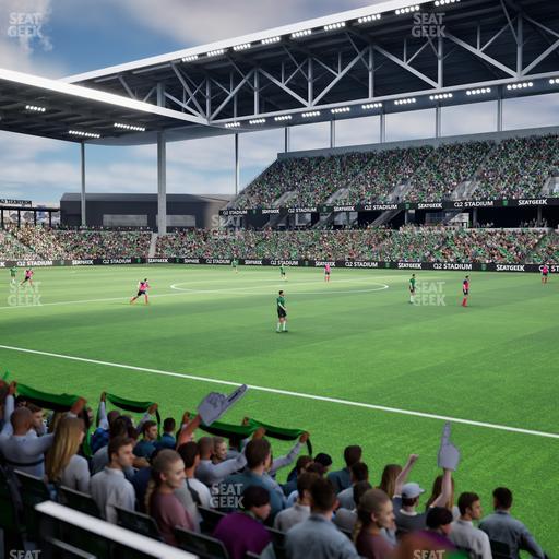 Q2 Stadium - Section Lexus Club 109 Seat View