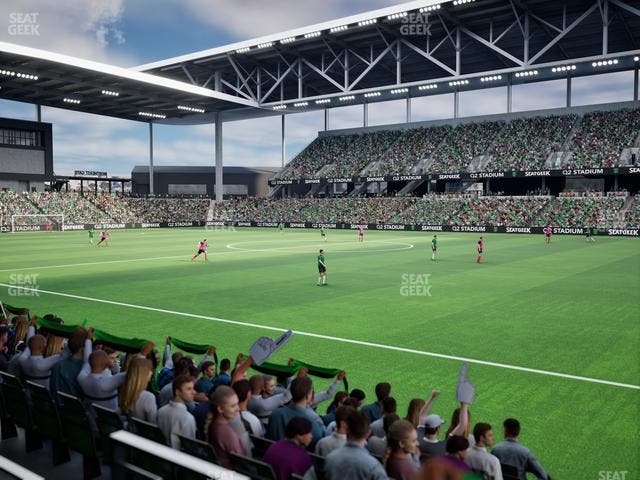 Q2 Stadium - Section Lexus Club 109 Seat View
