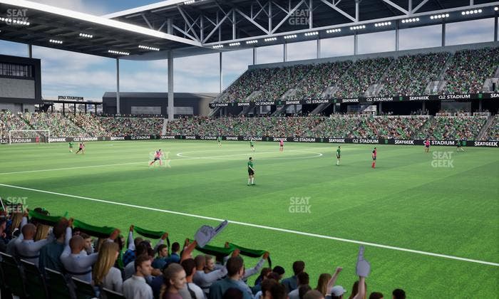 Q2 Stadium - Section Lexus Club 109 Seat View