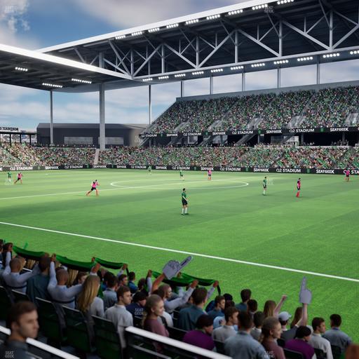 Q2 Stadium - Section Lexus Club 109 Seat View