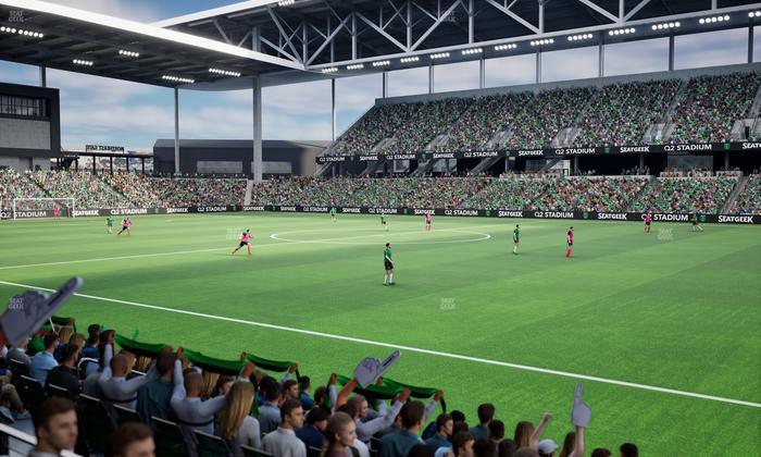 Q2 Stadium - Section Lexus Club 109 Seat View